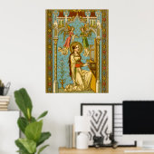 NeoGothic St. Cecilia of Rome (BNG 02) Poster (Heimbüro)