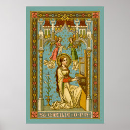 NeoGothic St. Cecilia of Rome (BNG 02) Poster