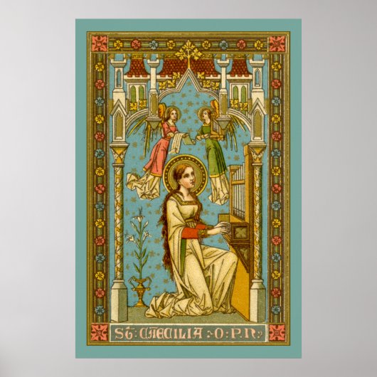 NeoGothic St. Cecilia of Rome (BNG 02) Poster (Vorne)