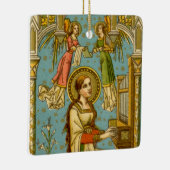 NeoGothic St. Cecilia of Rome (Detail; BNG 02) Cer Keramikornament (Rechts)