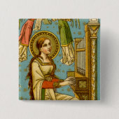 NeoGothic St. Cecilia of Rome (Einzelheiten; BNG 0 Button (Vorderseite)