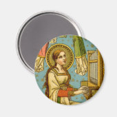 NeoGothic St. Cecilia of Rome (Einzelheiten; BNG 0 Magnet (Vorderseite/Rückseite)