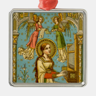NeoGothic St. Cecilia of Rome (Einzelheiten; BNG 0 Ornament Aus Metall