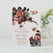 Neoklassische Bläserei & luftige Hochzeit Einladung (Stehend Vorderseite)