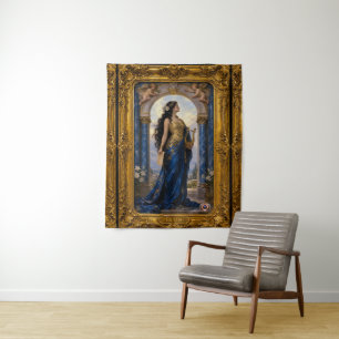 Neoklassische Pracht Muse Erato Calliopeia Wandteppich
