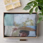 Neoklassische Vintage Frauenfacharbeit Seidenpapier (Geschenk)