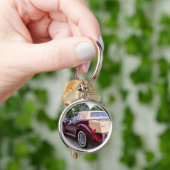 Neoklassischer Zimmer trägt Coupé zur Schau Schlüsselanhänger (Hand)