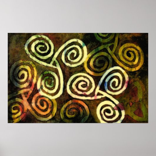 NeoLithic Cave Art Poster (Vorne)