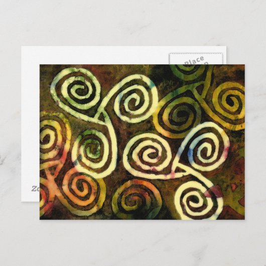 NeoLithic Cave Art Postkarten (Vorne/Hinten)