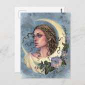 Neoma New Moon Postcard Postkarte (Vorne/Hinten)