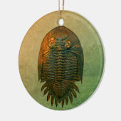 Neometacanthus Fossil Trilobit Keramikornament (Links)