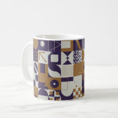 Neomodern aesthetics of brutalism design poster co kaffeetasse (Vorderseite Links)