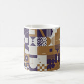 Neomodern aesthetics of brutalism design poster co kaffeetasse (Mittel)