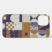 Neomomoderne Ästhetik von Brutalismus Design Poste Case-Mate iPhone Hülle (Rückseite (Horizontal))