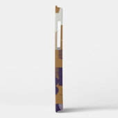 Neomomoderne Ästhetik von Brutalismus Design Poste Case-Mate iPhone Hülle (Rückseite / Links)