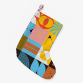 Neomomoderne Ästhetik von Brutalismus Design Poste Kleiner Weihnachtsstrumpf (Vorderansicht (hängend))