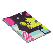 Neomomoderne Ästhetik von Brutalismus Design Poste Notizblock (Rechte Seite)