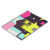 Neomomoderne Ästhetik von Brutalismus Design Poste Notizblock (Linke Seite)