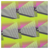 Neon80er abstraktes Muster Stoff (Muster)