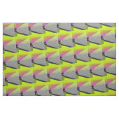 Neon80er abstraktes Muster Stoff (Fat Quarter (45,7 x 55,9 cm))