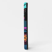 Neon 2 moderne Stammes- iPhone 5 Case-Mate Hülle (Hinten/Links)