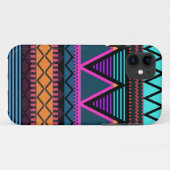 Neon 2 moderne Stammes- iPhone 5 Case-Mate Hülle (Rückseite (Horizontal))
