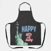Neon 4. Juli Freiheitsstatue Schürze (Vorderseite)