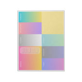 Neon 8x11 Notebook Notizblock (Rotiert)