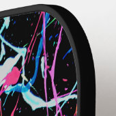 Neon 90er-Party Pickleball Schläger (Linke Seite)