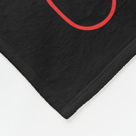 Neon ABC Teddy Bear Fleecedecke (Ecke)