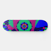 Neon Abstrakt D Brand Skateboard (Horizontal)