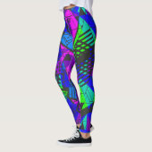 Neon abstrakt . leggings (Links)