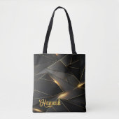 Neon Abstrakt Personalisiert Tote Bag Tasche (Vorderseite)