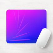 Neon Abstrakt rosa und Lila Mousepad (Mit Mouse)