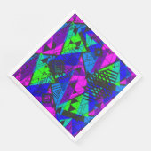 Neon abstrakt . serviette (Ecke)