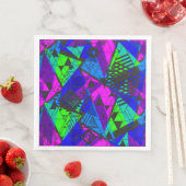 Neon abstrakt . serviette (Beispiel)