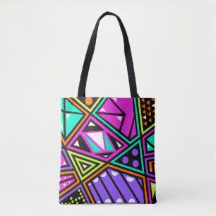 neon abstrakt Tasche