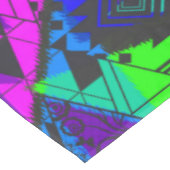 Neon abstrakt . tischdecke (Schrägansicht)