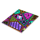 Neon abstrakte Keramik Fliese (Seite)