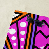 Neon abstraktes Badetuch (Beispiel)