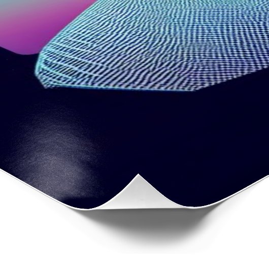 Neon Aelexis Poster (Ecke)