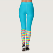 Neon Aerobics Leg Warmer Leggings (Rückseite)