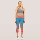 Neon Afterlight Capri Leggings (Vorderseite)