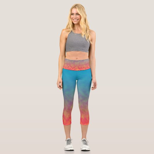 Neon Afterlight Capri Leggings (Vorderseite)