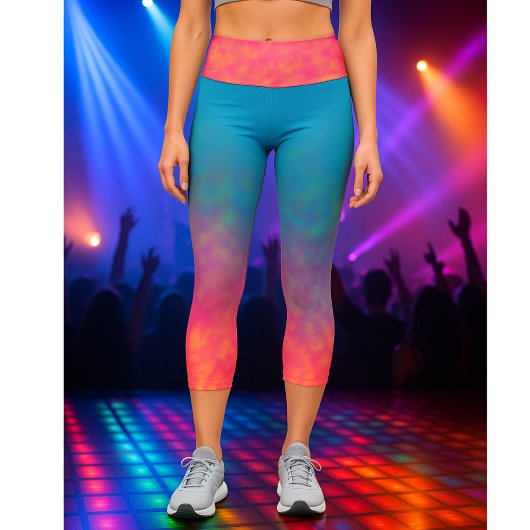 Neon Afterlight Capri Leggings