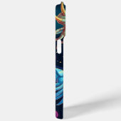 Neon Alien Creatures iPhone/iPad Case  (Rückseite / Rechts)