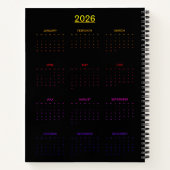 Neon Alien Goddess  Notizblock (Rückseite)