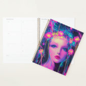 Neon-Alien-Göttin Planer (Anzeige)