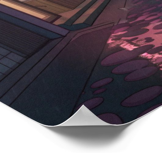 Neon Alley Poster (Ecke)