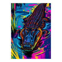 Neon Alligator